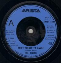 DON'T FORGET TO DANCE /  BERNADETTE - looks unplayed