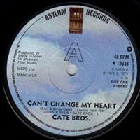 CANT CHANGE MY HEART / LADY LUCK