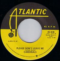 PLEASE DON'T LEAVE ME / SHOULDN'T I KNOW