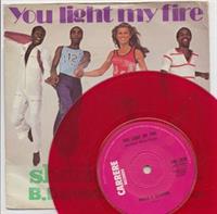 YOU LIGHT MY FIRE / GIMME YOUR LOVING - red vinyl