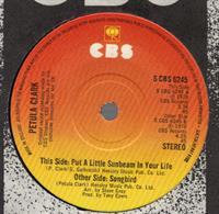 PUT A LITTLE SUNBEAM IN YOUR LIFE / SONGBIRD