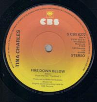 FIRE DOWN BELOW / WITH MY HEAD IN THE CLOUDS (looks unplayed)