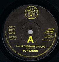 ALL IN THE NAME OF LOVE / ALL THE WAY OVER THE HILL