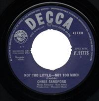 NOT TOO LITTLE-NOT TOO MUCH / I'M LOOKIN