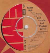 PAPER DOLL / WHEN I LEARN TO LOVE AGAIN