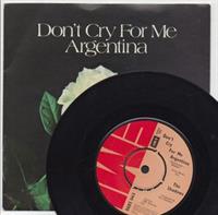 DONT CRY FOR ME ARGENTINA / MONTEZUMAS REVENGE