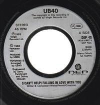 I CAN'T HELP FALLING IN LOVE WITH YOU / JUNGLE LOVE