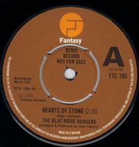 HEARTS OF STONE / SOMEWHERE LISTENING FOR MY NAME - PROMO