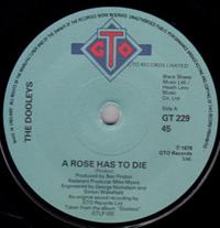 A ROSE HAS TO DIE / HUNGRY FOR LOVE