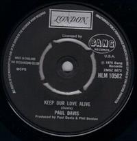 KEEP OUR LOVE ALIVE / I GOT A YEARNING