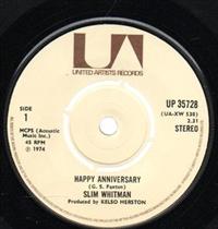 HAPPY ANNIVERSARY / WHAT I HAD WITH YOU