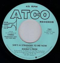 SHES A STRANGER TO ME NOW / MONO VERSION - PROMO