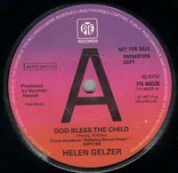 GOD BLESS THE CHILD / SWEET GEORGIA BROWN - PROMO