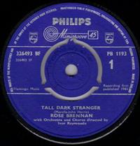 TALL DARK STRANGER / THAT GIRL WITH THE WISTFUL EYES