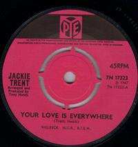 YOUR LOVE IS EVERYWHERE / ITS NOT EASY LOVING YOU