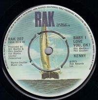 BABY I LOVE YOU OK / THE SOUND OF SUPER K