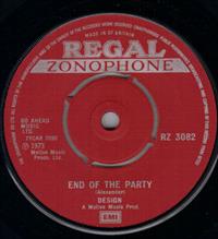 END OF THE PARTY / ONE SUNNY DAY