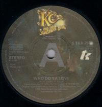 WHO DO YA LOVE / SO GLAD - PROMO