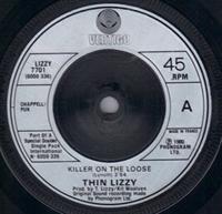 KILLER ON THE LOOSE / DONT PLAY AROUND (FRANCE PRESSING)