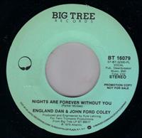 NIGHTS ARE FOREVER WITHOUT YOU / MONO VERSION