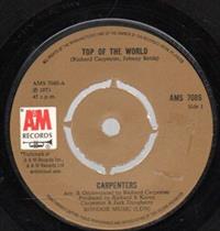 TOP OF THE WORLD / YOUR WONDERFUL PARADE (push out centre)