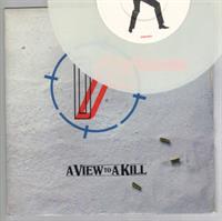 A VIEW TO A KILL / FATAL KISS VERSION - WHITE VINYL (looks unplayed)