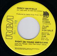 RIGHT ON YOUNG AMERICANS / THE DEVIL MADE ME DO IT (PROMO)