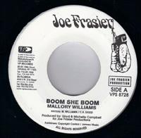 BOOM SHE BOOMS / FATTY FATTY RHYTHM VERSION