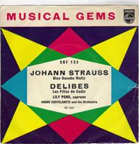 MUSICAL GEMS - BLUE DANUBE WALTZ / LES FILLES DE CADIZ