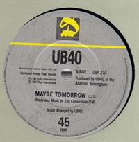 MAYBE TOMORROW / DUBWISE