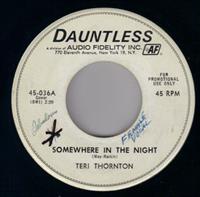 SOMEWHERE IN THE NIGHT / YOU GOT TO HAVE HEART - PROMO