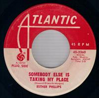 SOMEBODY IS TAKING MY PLACE / WHEN LOVES COMES - PROMO