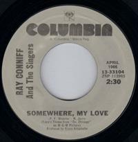 SOMEWHERE MY LOVE / LOOKIN' FOR LOVE