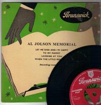 AL JOLSON MEMORIAL - EP