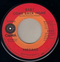 BABY COME BACK HOME / I WANT TO GO HOME