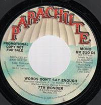 WORDS SON'T SAY ENOUGH / MONO - PROMO