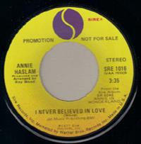 I NEVER BELIEVED IN LOVE / MONO - PROMO