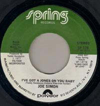 I'VE GOT A JONES ON YOU BABY / FOR YOUR LOVE LOVE LOVE