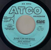 BLAME IT ON THE BOOGIE / MONO - PROMO