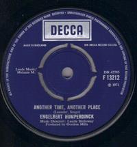 ANOTHER TIME ANOTHER PLACE / MORNING (looks unplayed)