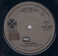 LOCO POR TI (CRAZY FOR YOU) / THE PART YOU PLAY BEST IS YOURSELF