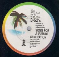 SONG FOR A FUTURE GENERATION / 52 GIRLS (looks unplayed)