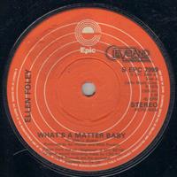 WHATS A MATTER BABY / HIDEAWAY (looks unplayed)