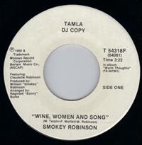 WINE WOMEN AND SONG - PROMO PRESSING