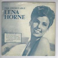 THE INIMITABLE LENA HORNE - EP 33RPM