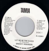 LET ME BE THE CLOCK - PROMO PRESSING