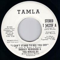 I CAN'T STAND TO SEE YOU CRY / MONO -  PROMO PRESSING