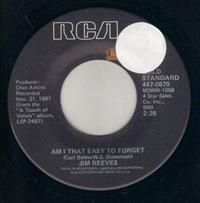 AM I THAT EASY TO FORGET / HAVE YOU EVER BEEN LONELY (looks unplayed)