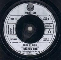 ROCK N' ROLL / HOLD YOU BACK/BACKWATER (looks unplayed)