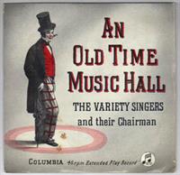 AN OLD TIME MUSIC HALL - EP